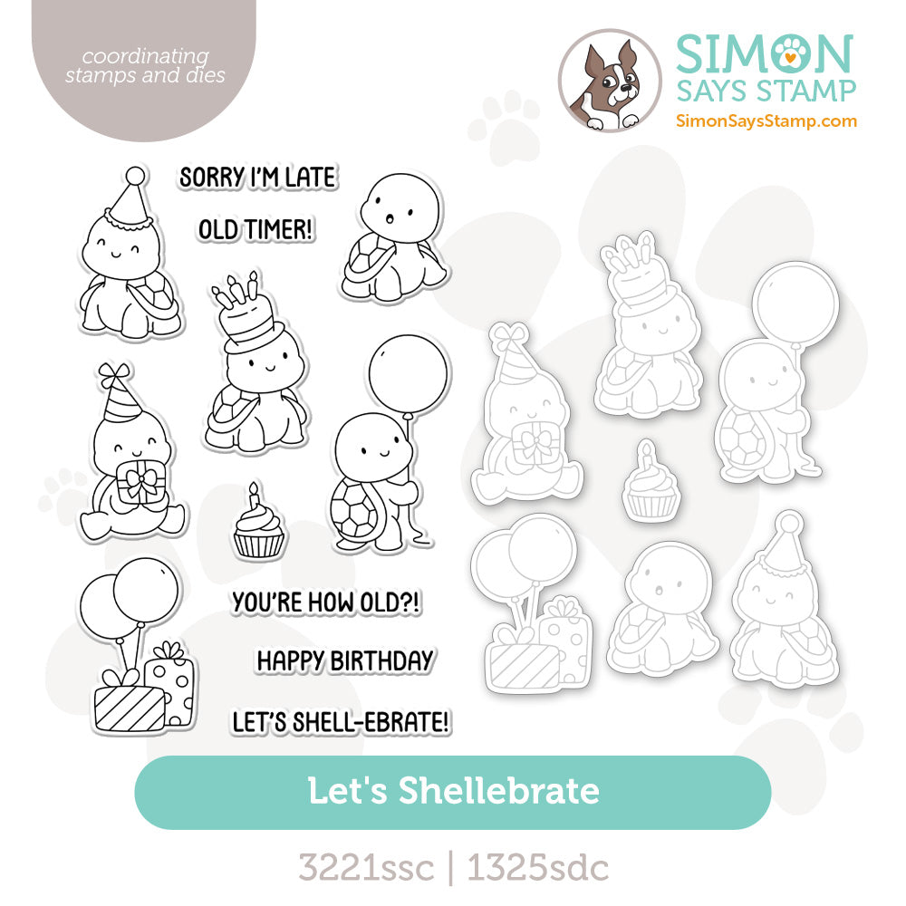 Simon Says Stamps and Dies Let's Shellebrate set1194ls In My Heart