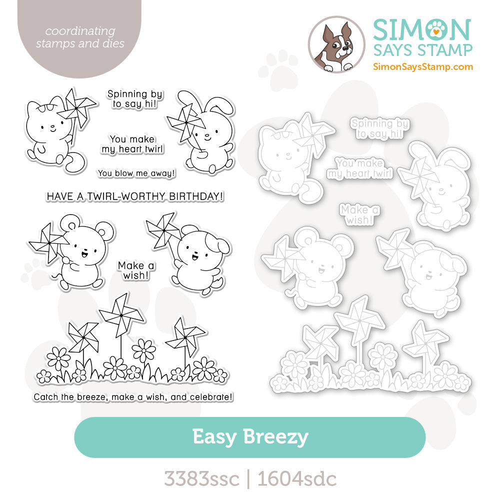 Simon Says Stamps and Dies Easy Breezy set1298eb Every Happiness