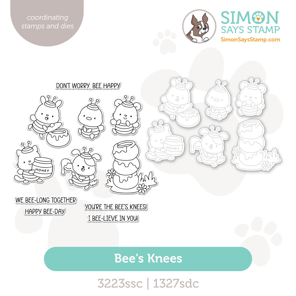 Simon Says Stamps and Dies Bee's Knees set1302bk Every Happiness