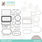 Simon Says Stamps and Dies Mixed Labels
