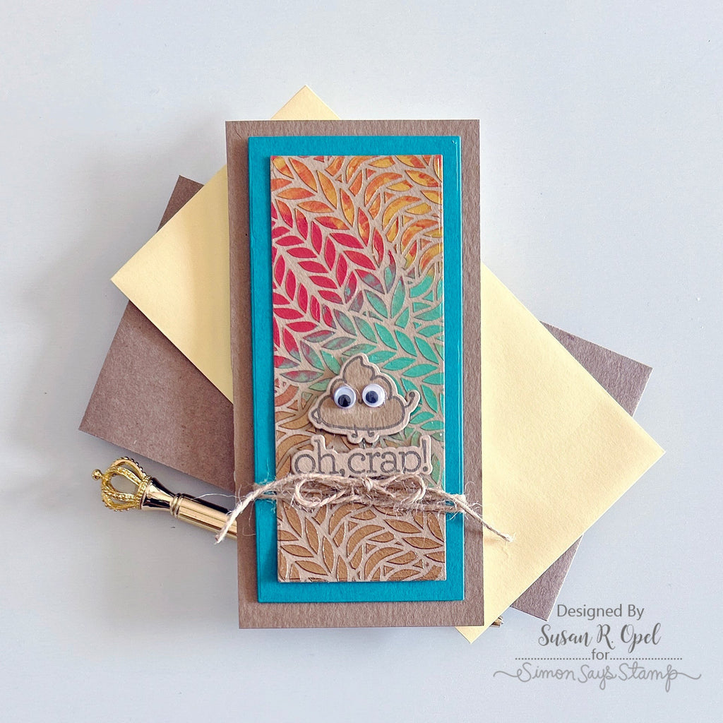 CZ Design Stamps and Dies Giggles And set626ga Potty Humor Card | color-code:ALT04