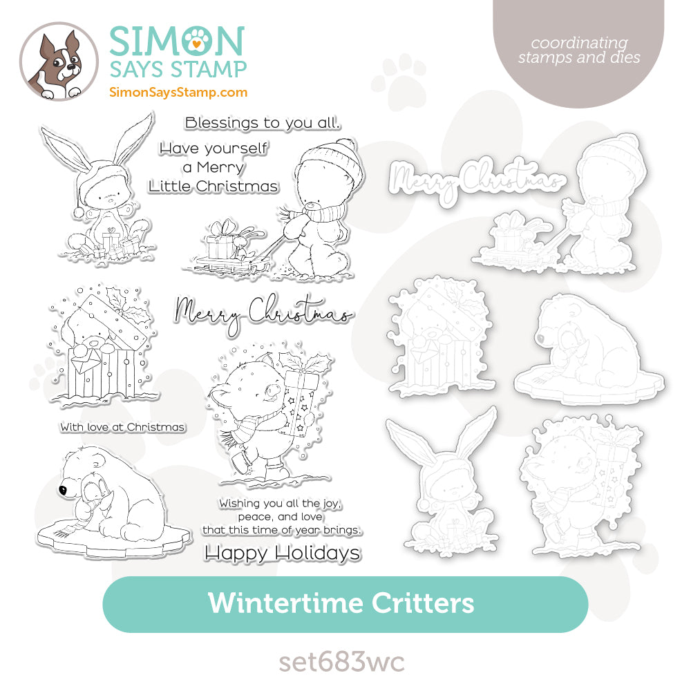 Simon Says Stamps and Dies Wintertime Critters
