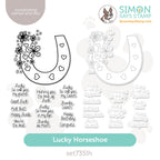 Simon Says Stamps and Dies Lucky Horseshoe set735lh Splendor