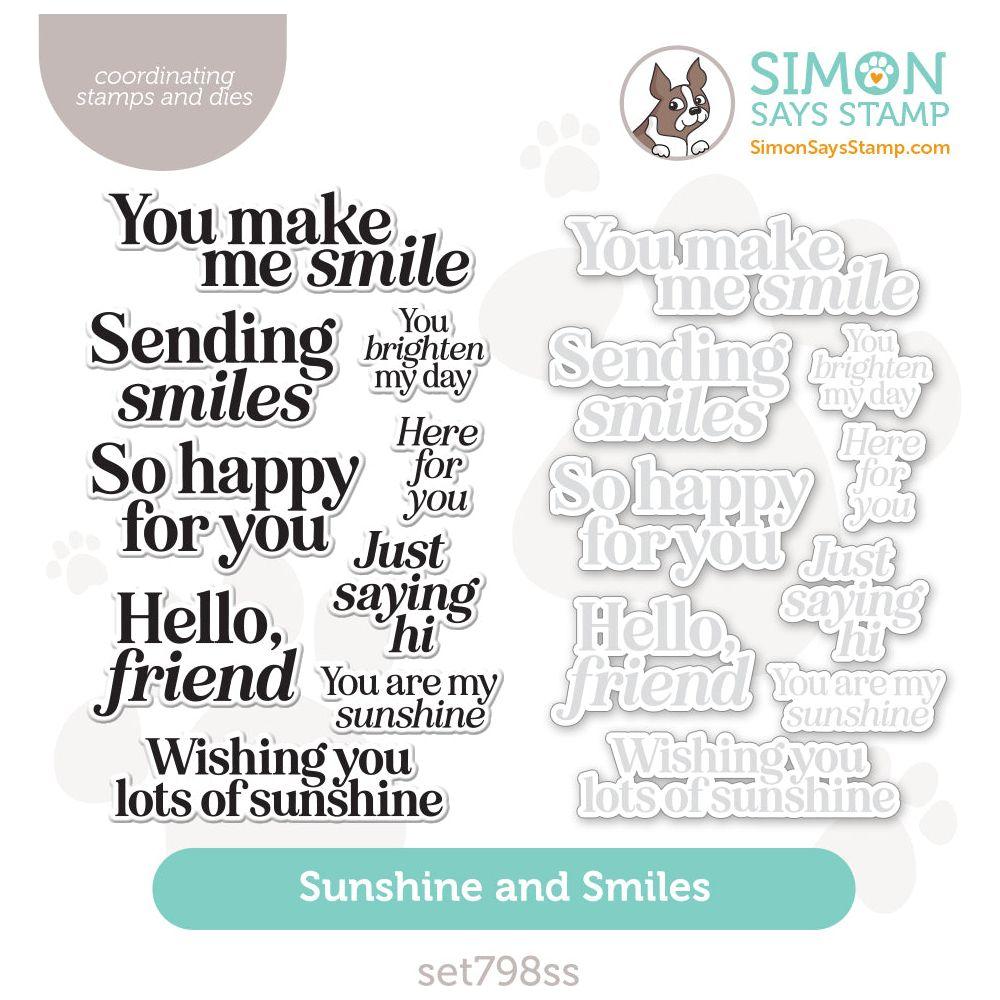 Simon Says Stamps and Dies Sunshine and Smiles set798ss Sunny Vibes