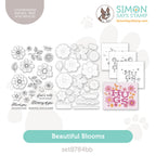 Simon Says Stamps Dies and Stencils Beautiful Blooms set8784bb