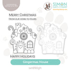 Simon Says Stamps and Die Gingermas House set890gh Festive Fun