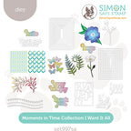 Simon Says Stamp Moments in Time Collection I Want It All Stand-Alone Dies set997sa