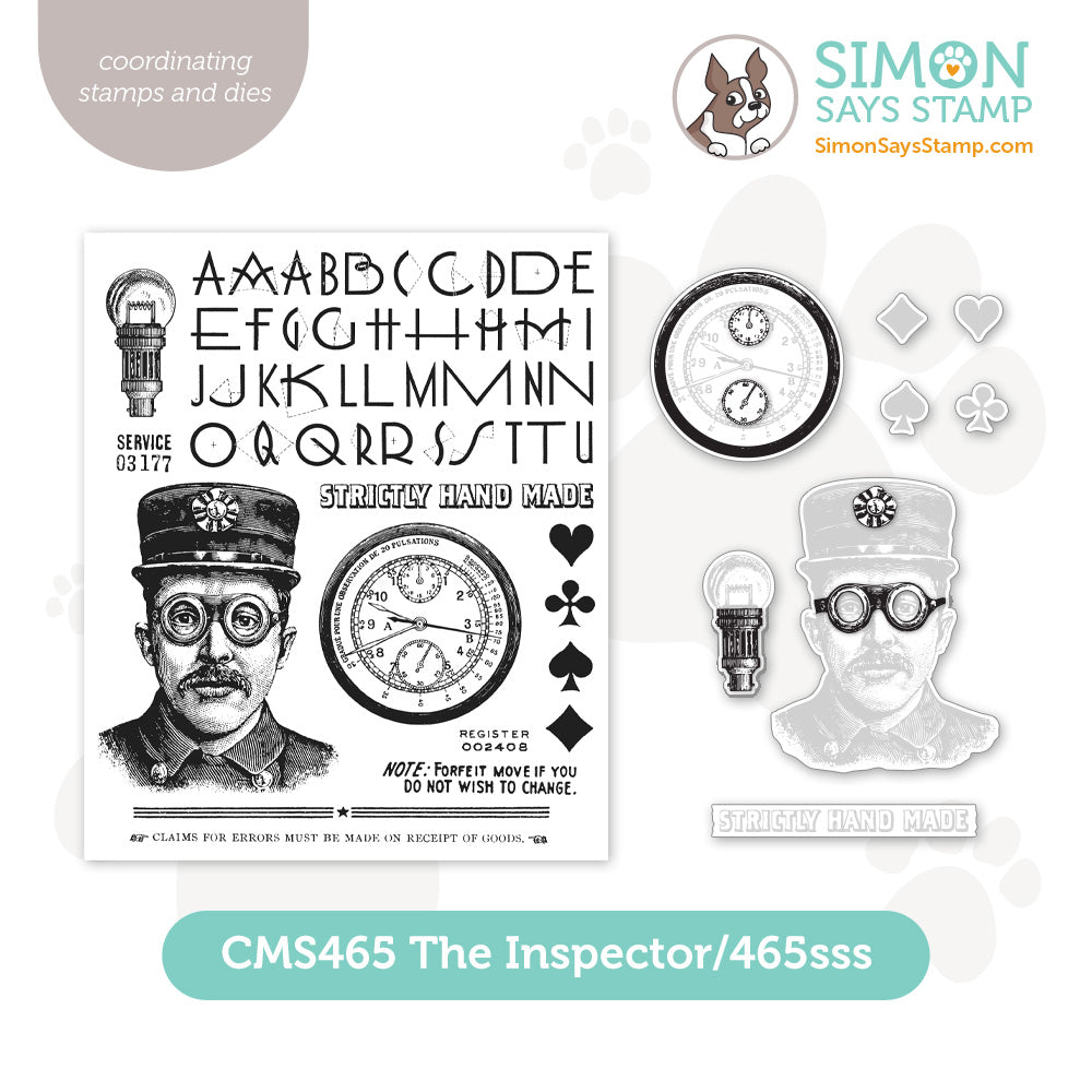 Simon Says Stamp The Inspector Wafer Dies 465sss