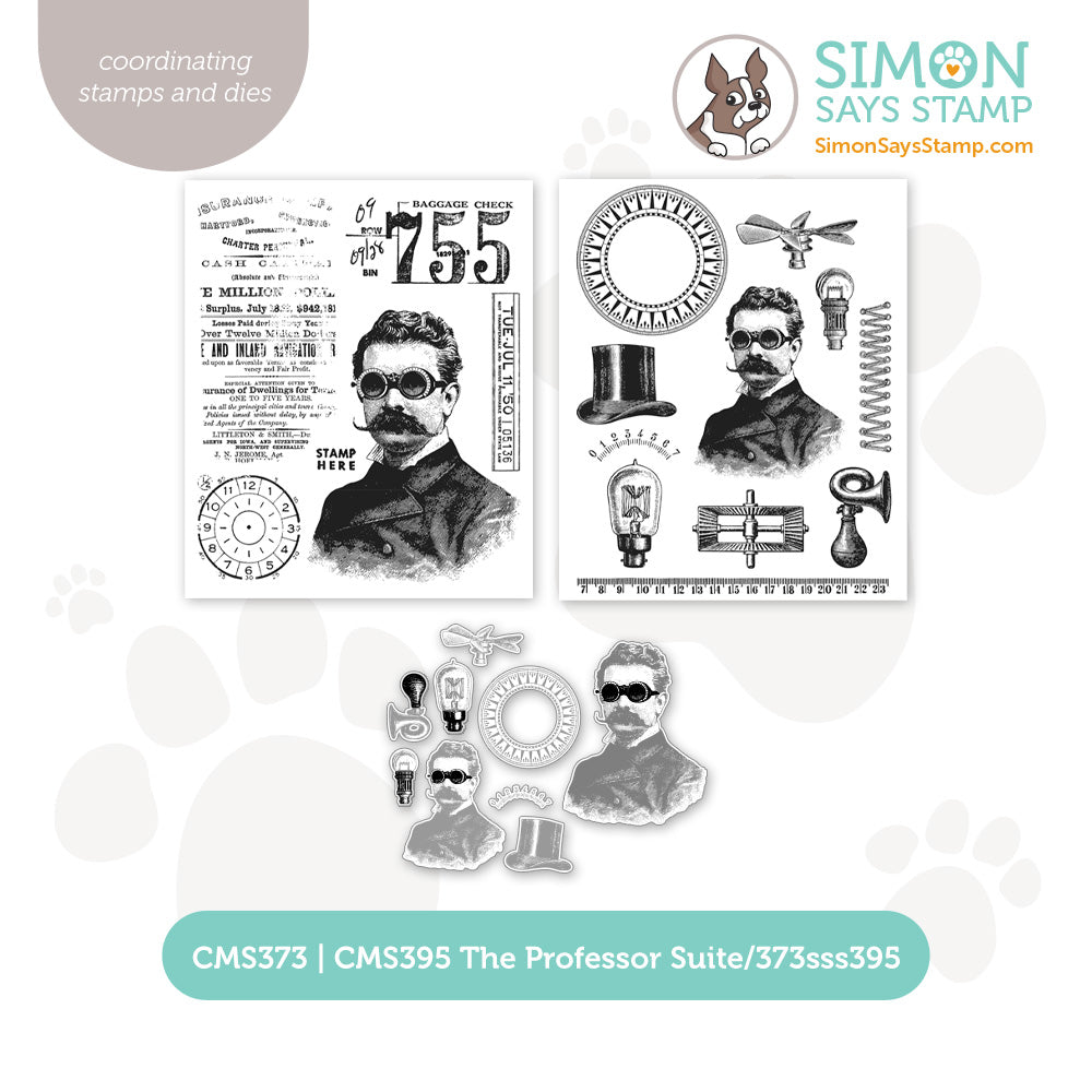 Simon Says Stamp The Professor Suite Wafer Dies 373sss395