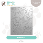 Simon Says Stamp Embossing Folder Fireworks sf338