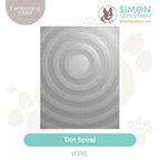 Simon Says Stamp Embossing Folder Dot Spiral sf391