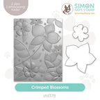 Simon Says Stamp Embossing Folder and Cutting Dies Crimped Blossoms sfd378 Cheering for You