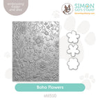 Simon Says Stamp Embossing Folder and Cutting Dies Boho Flowers sfd510 STAMPtember