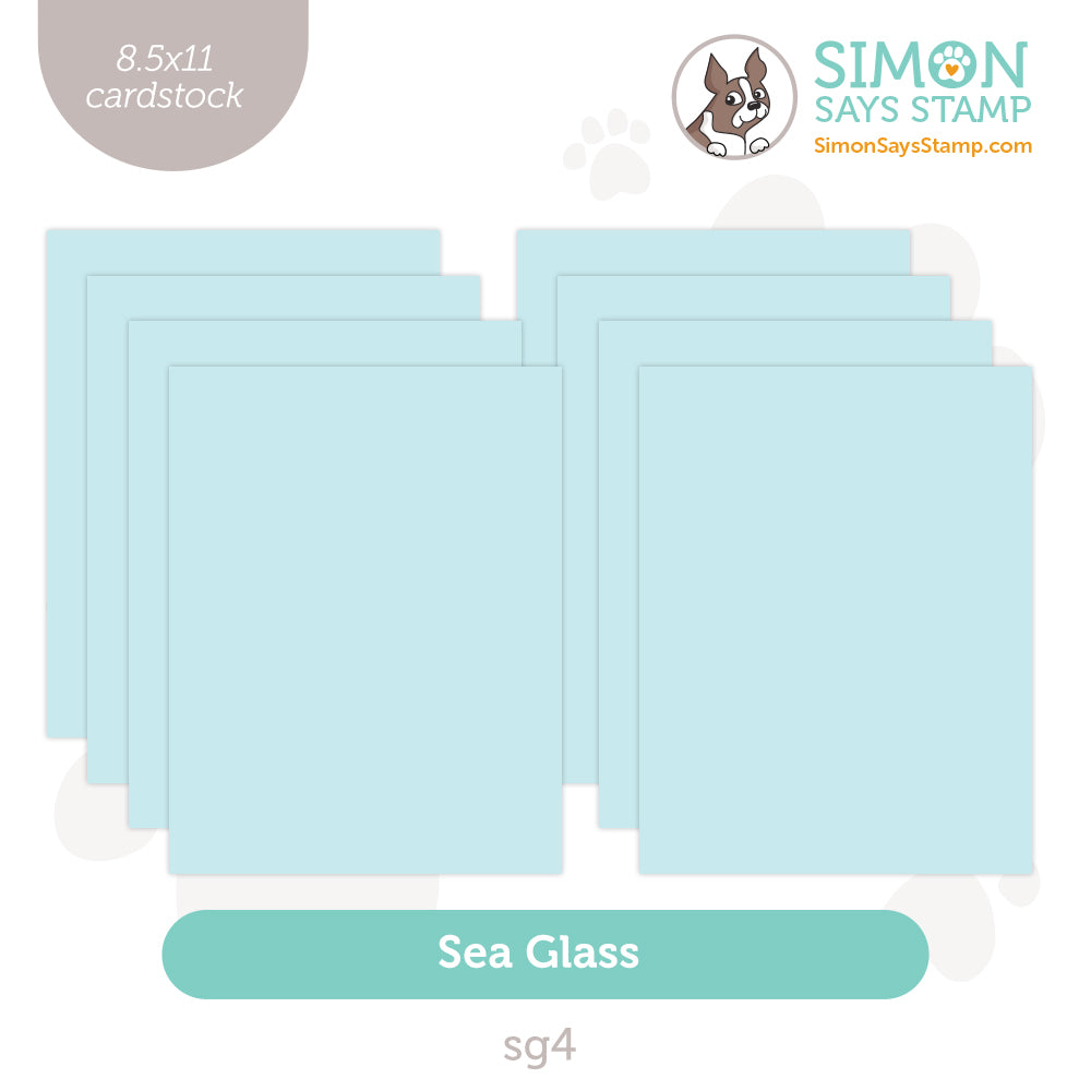 Simon Says Stamp Cardstock 100lb Sea Glass SG4