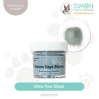 Simon Says Stamp Embossing Powder Silver Fine Detail SilverEP3