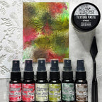 Tim Holtz Distress Holiday Mica Stains Crayons And Pastes Bundle Holiday Inspiration | color-code:ALT01