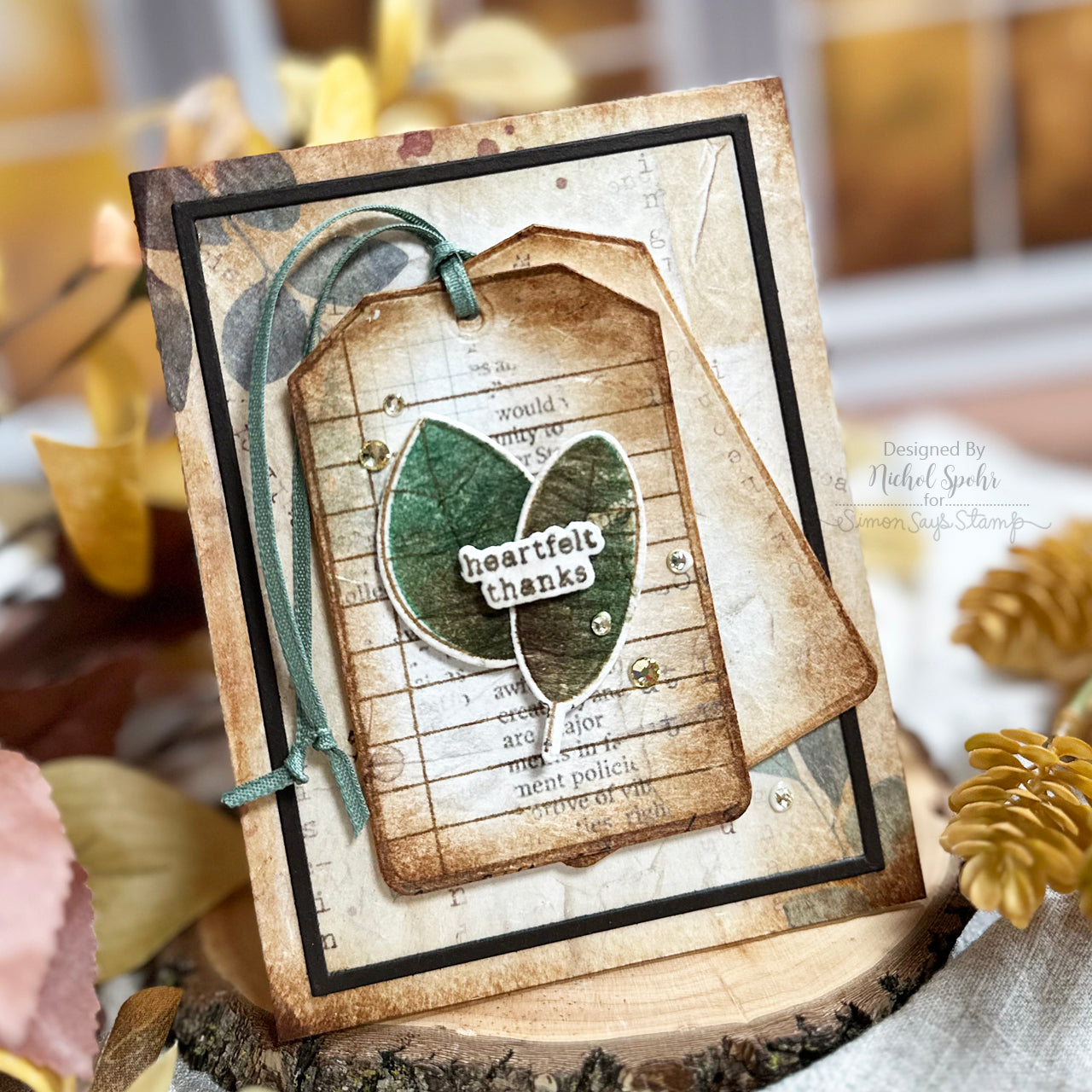 Tim Holtz Distress Archival Ink Pad Ground Espresso Ranger Shortcut Layered Backgrounds | color-code:ALT10