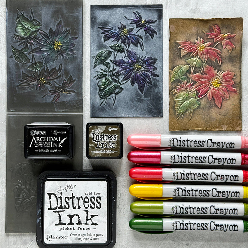 Tim Holtz Distress Ink Pad Picket Fence Ranger TIM40781 Holiday Inspiration | color-code:ALT02