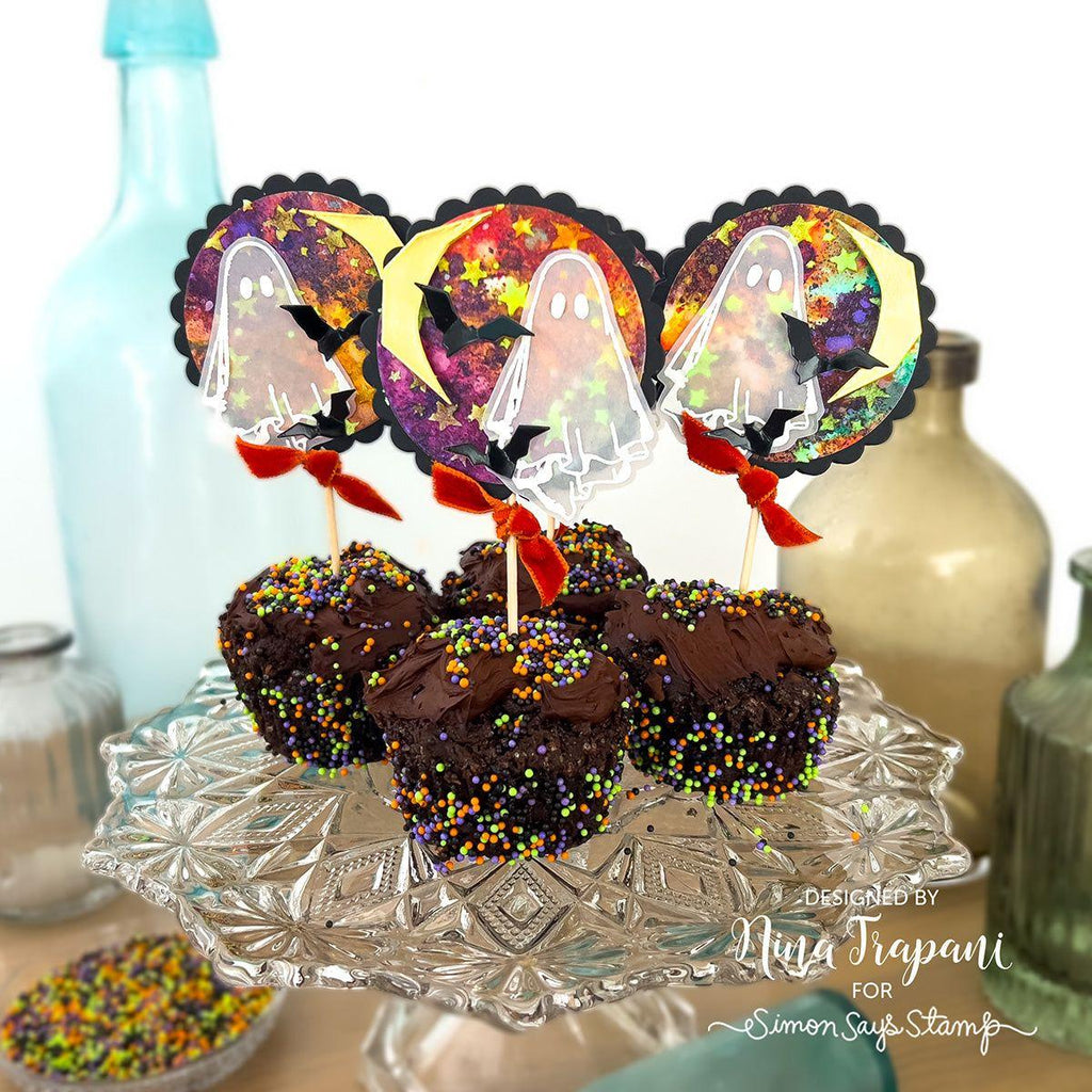 Tim Holtz Wilted Violet Distress Spritz tdu86574 Halloween Cupcake Toppers | color-code:ALT11