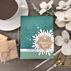 Simon Says Stamp Stencils and Dies Crystal Snowflake set1133cs Winter Card | color-code:ALT07