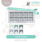 Simon Says Stamp Pawsitively Saturated Ink Cubes Green Forests and Re-Inkers ssc620set Every Happiness