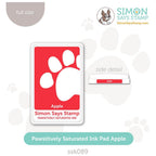 Simon Says Stamp Pawsitively Saturated Ink Pad Apple ssk089