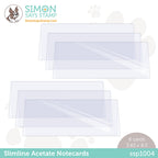 Simon Says Stamp SLIMLINE CLEAR ACETATE CARDS ssp1004