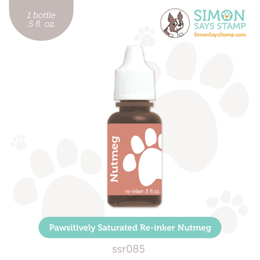 Simon Says Stamp Pawsitively Saturated Re-Inker Nutmeg ssr085 All The Joy