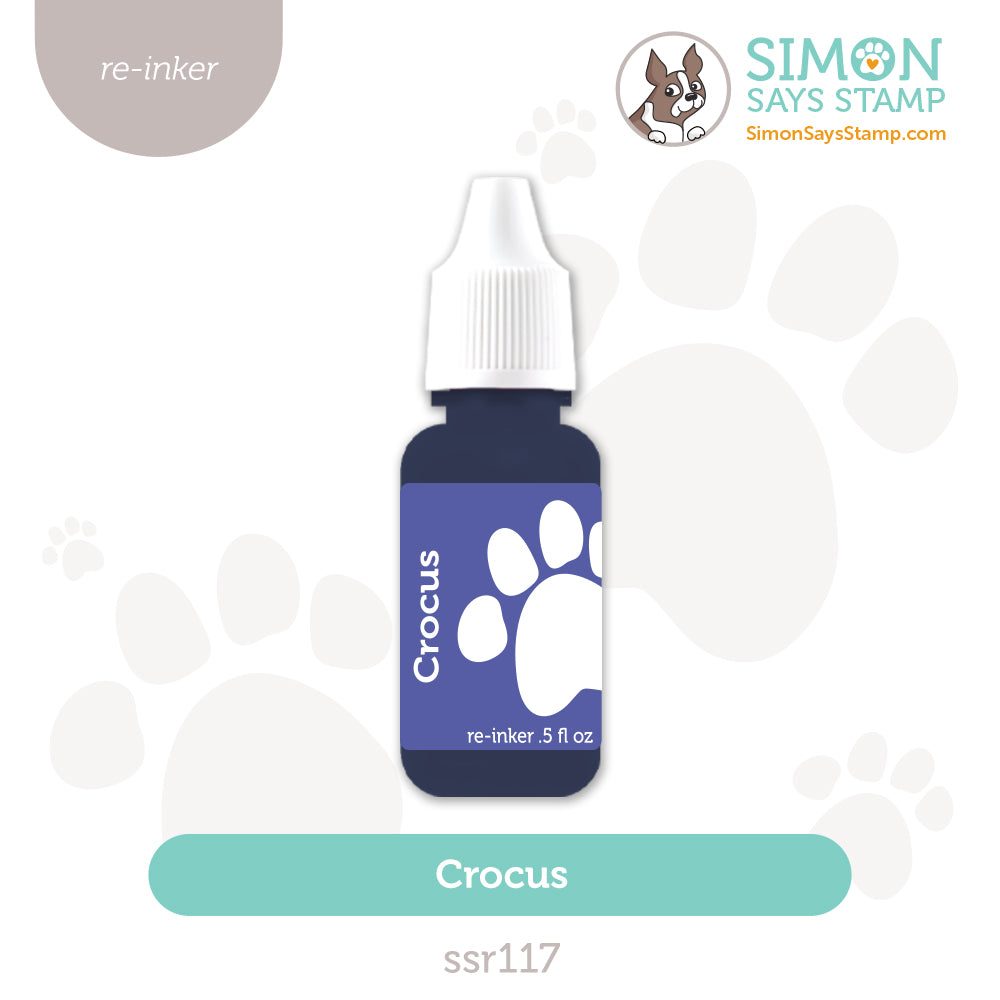 Simon Says Stamp Pawsitively Saturated Re-inker Crocus ssr117 STAMPtember