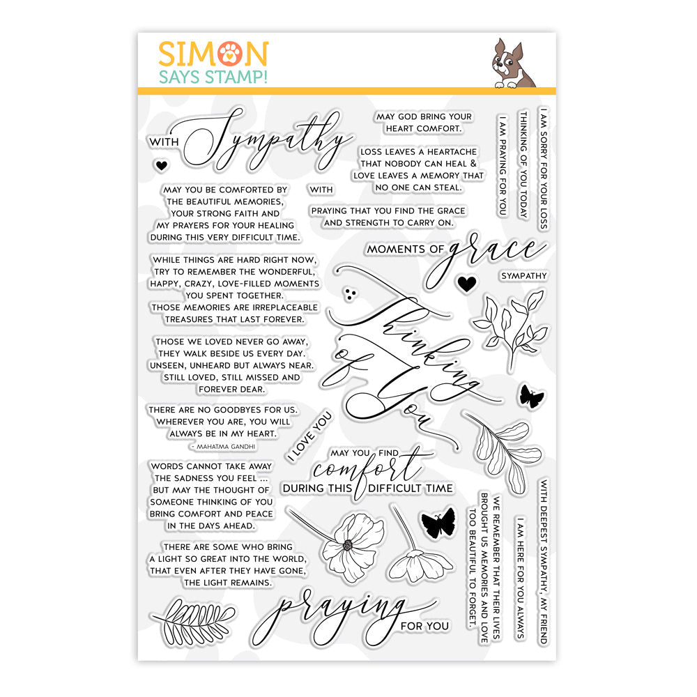 Simon Says Clear Stamps MOMENTS OF GRACE sss201951
