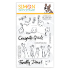 Simon Says Clear Stamps HATS OFF GRAD sss102120