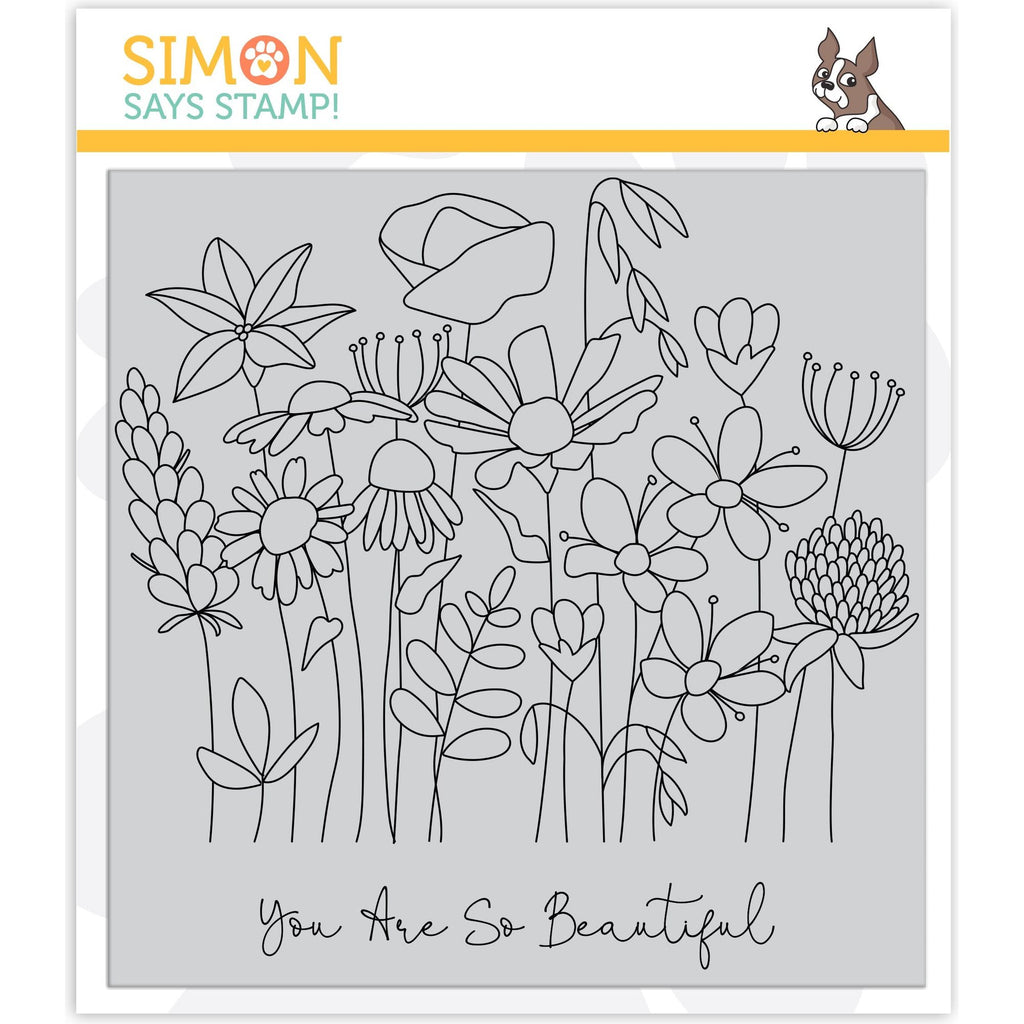 Simon Says Cling Stamp SO BEAUTIFUL sss102137