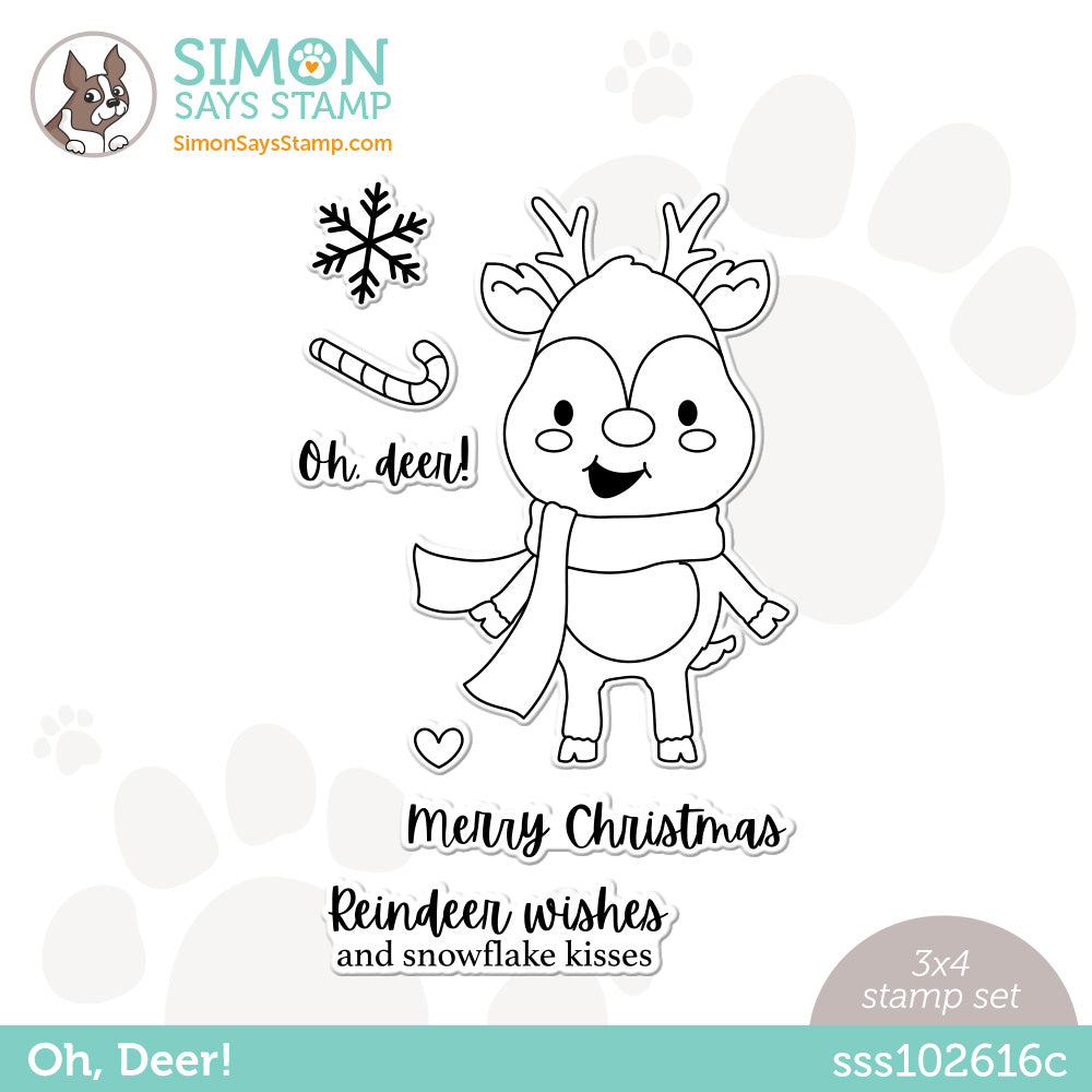 Simon Says Clear Stamp Oh Deer sss102616c