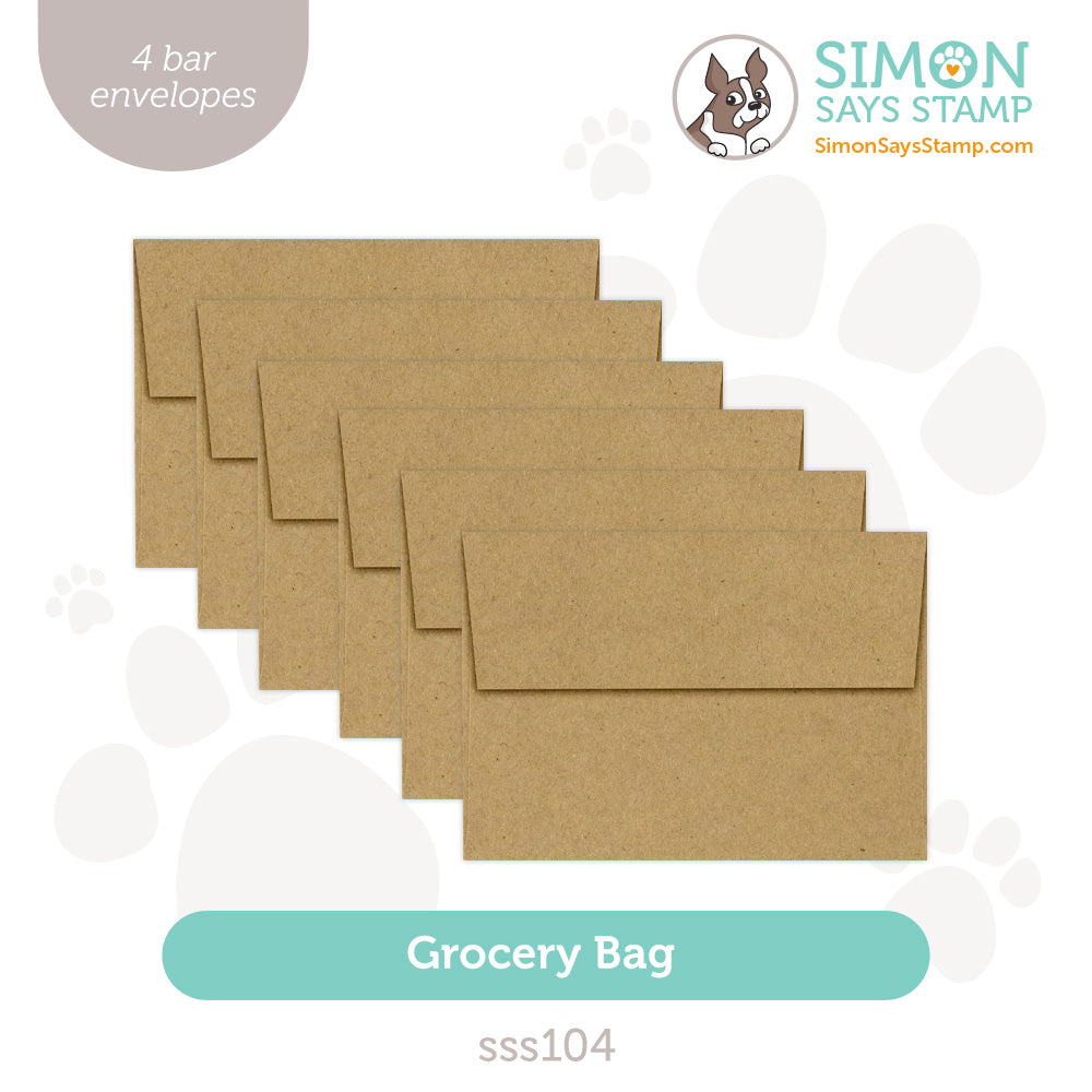 Simon Says Stamp Envelopes A1 Grocery Bag sss104