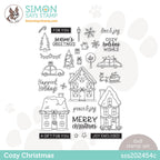 Simon Says Clear Stamps COZY CHRISTMAS sss202454c