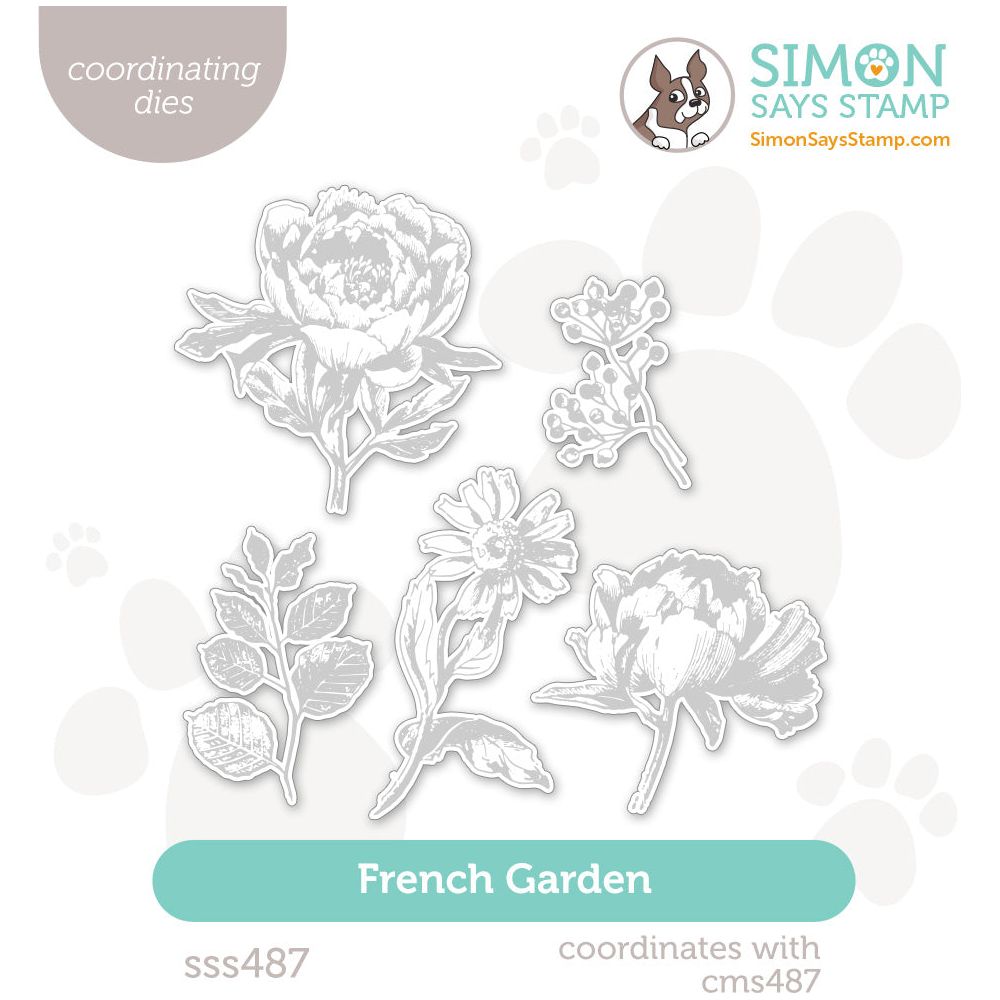 Simon Says Stamp French Garden Wafer Dies sss487