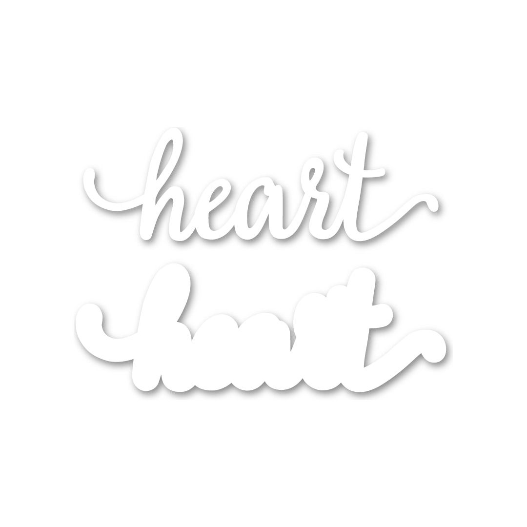 Simon Says Stamp HEART Shadow Wafer Dies sssd111845 *