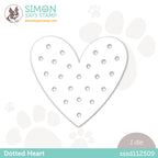 Simon Says Stamp DOTTED HEART Wafer Die sssd112509