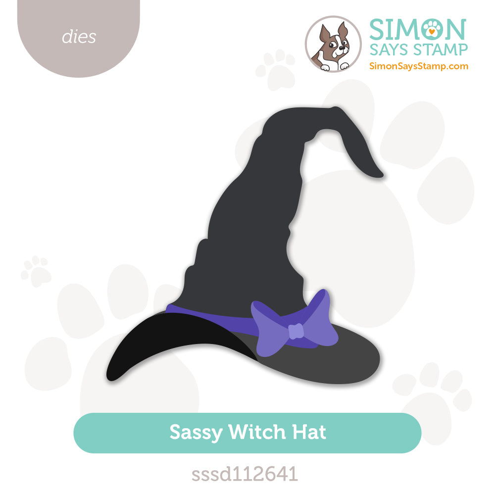 Simon Says Stamp Sassy Witch Hat Wafer Dies sssd112641