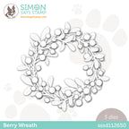 Simon Says Stamp Berry Wreath Wafer Dies sssd112650