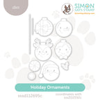 Simon Says Stamp Holiday Ornaments Wafer Dies sssd112695c