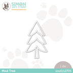 Simon Says Stamp MOD TREE Wafer Die sssd112705 Holiday Sparkle
