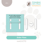 Simon Says Stamp SLIDER PLATE Wafer Dies sssd112770 Kisses