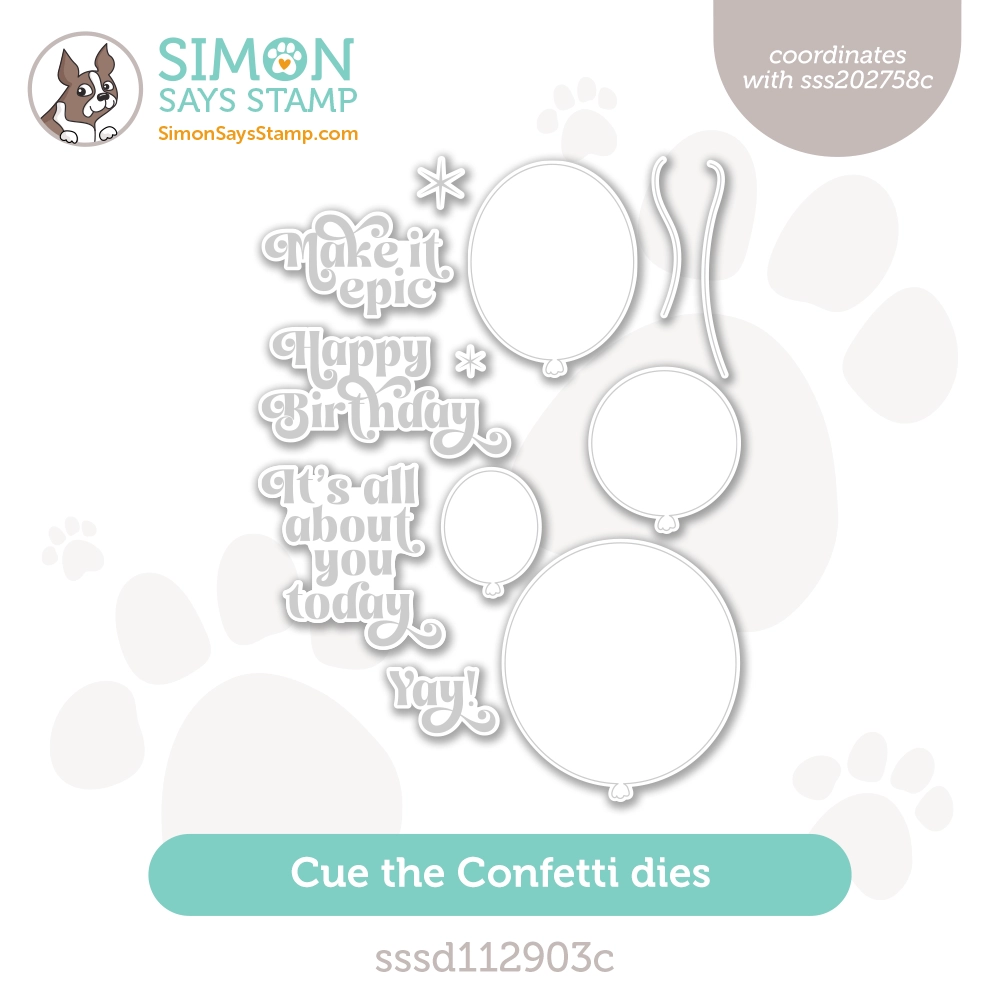 Simon Says Stamp Cue The Confetti Wafer Dies sssd112903c