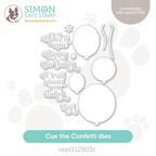 Simon Says Stamp Cue The Confetti Wafer Dies sssd112903c
