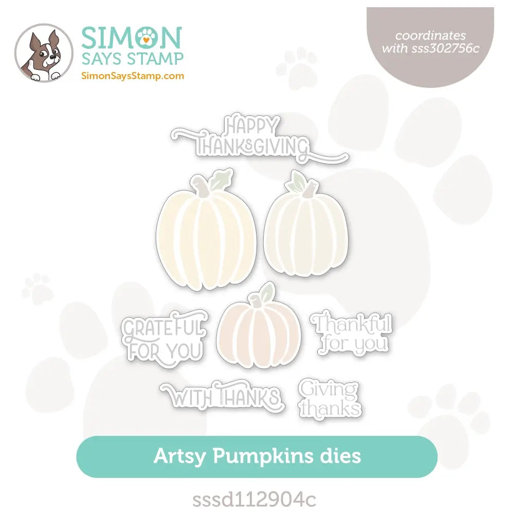 Simon Says Stamp Artsy Pumpkins sssd112904c Stamptember