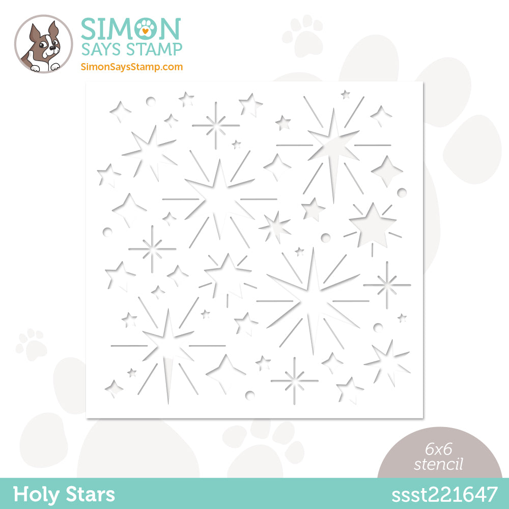 Simon Says Stamp Stencil STARS ssst221647