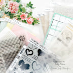 Simon Says Stamp 7.25 x 9.5 Inch Clear Storage Envelopes 30 pack