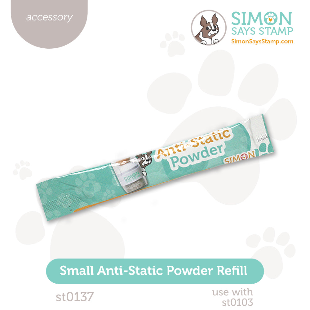 Simon Says Stamp Anti Static Powder Single Use Refill st0137
