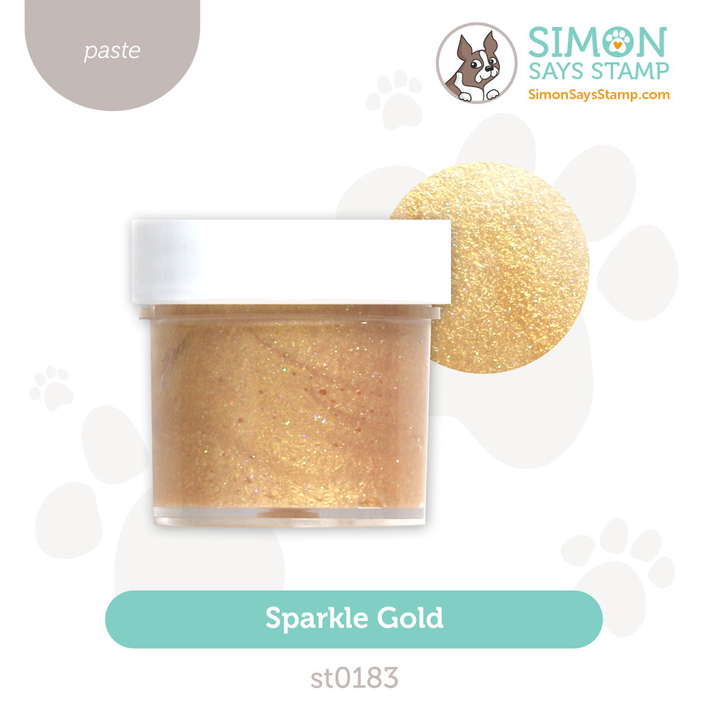 Simon Says Stamp Sparkle Paste Gold st0183 And Everything Nice